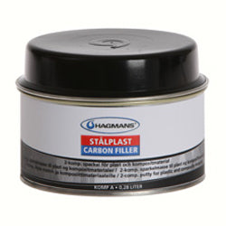 Hagmans plastspackel carbon filler