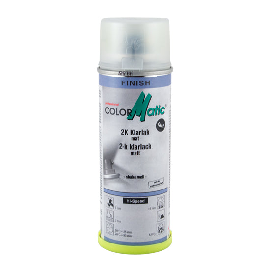 ColorMatic klarlack 2k Matt 200 ml