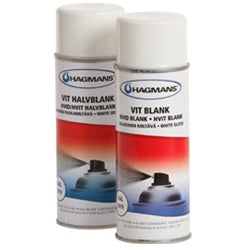 Hagmans Halvblank Vit