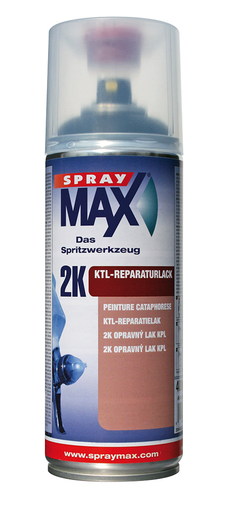 Spray Max 2k lack, svart